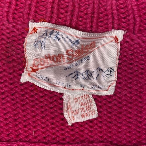 Cotton Salsa 3D Knit Cardigan Sweater Hot Air Balloons Peru Size Large/X-Large - Picture 9 of 16